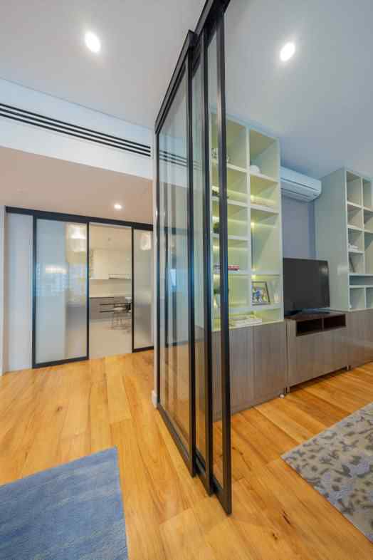 2 multiunit suspended door multifamily