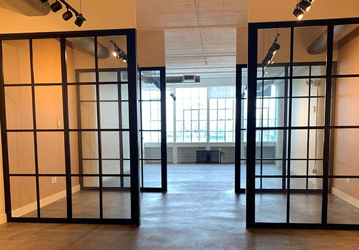 Glass office partitions near me online