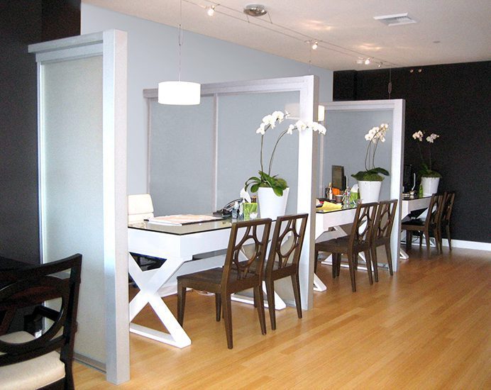 Used glass office discount partitions for sale