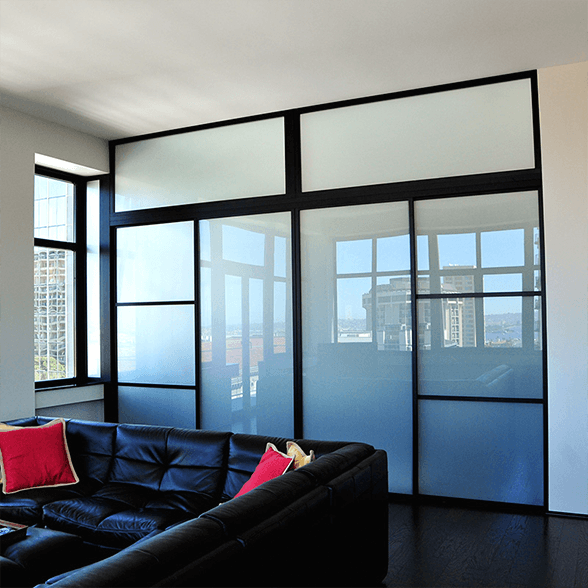 residential glass wall dividers